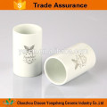 Estilo moderno Hotel Decal Porcelain Bathroom conjunto com Butterfly Design